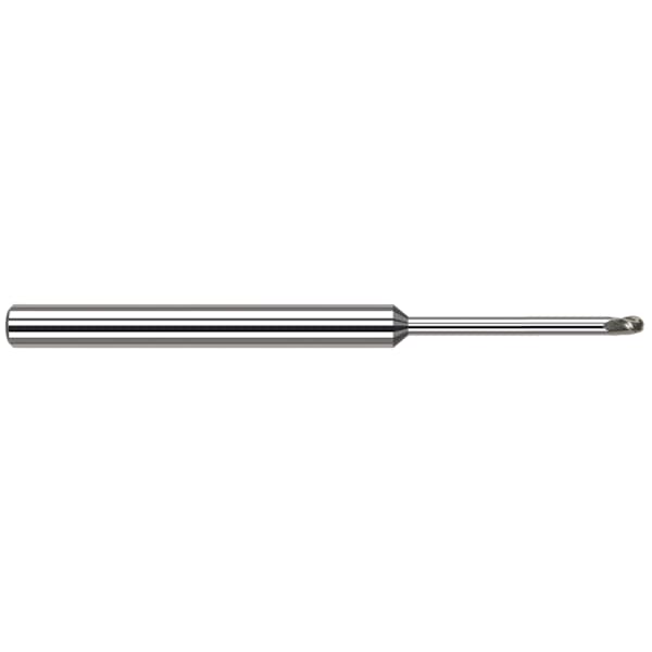 End Mill for Aluminum Alloys - Ball, 0.1250" (1/8)